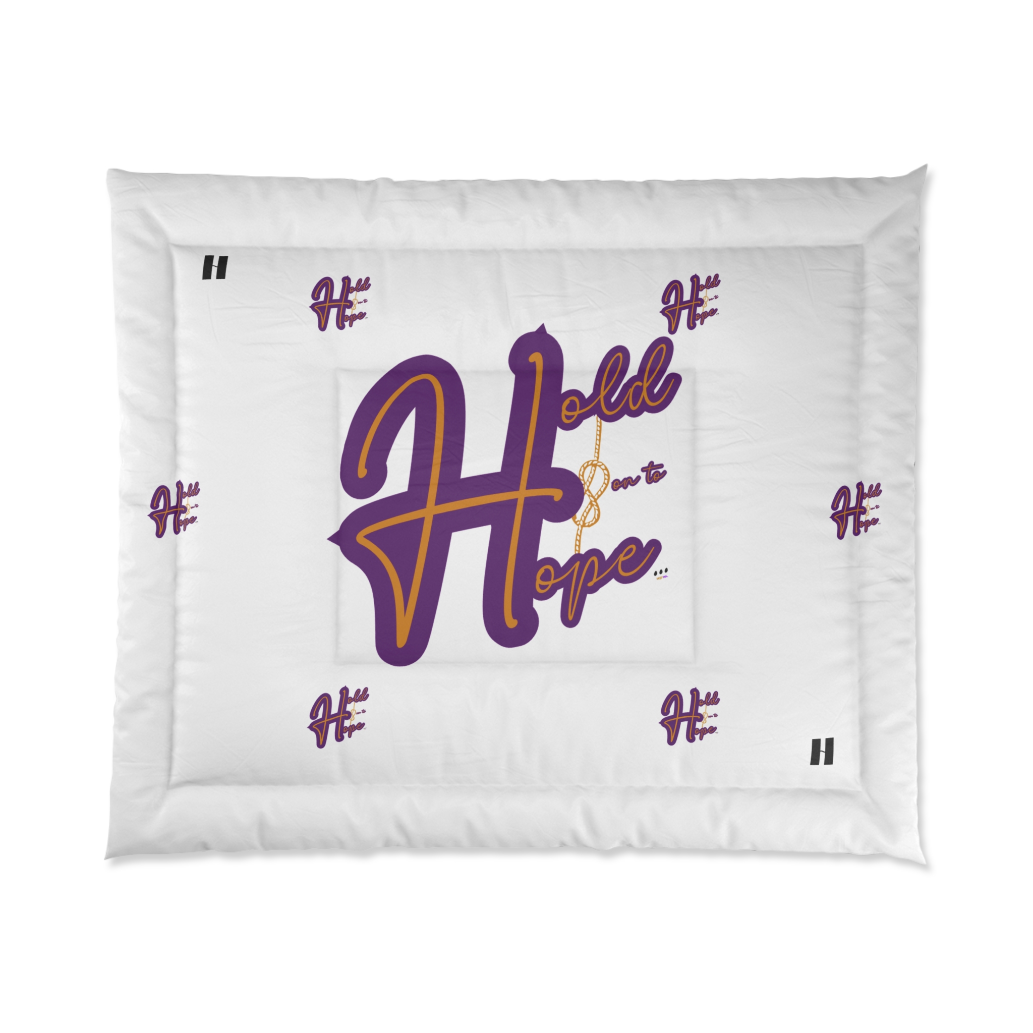 Hold onto Hope Bed Quilt