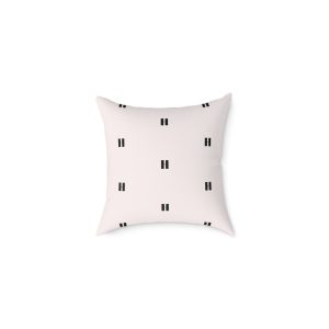 Vibrant 'Hopayola' Square Poly Canvas Pillow