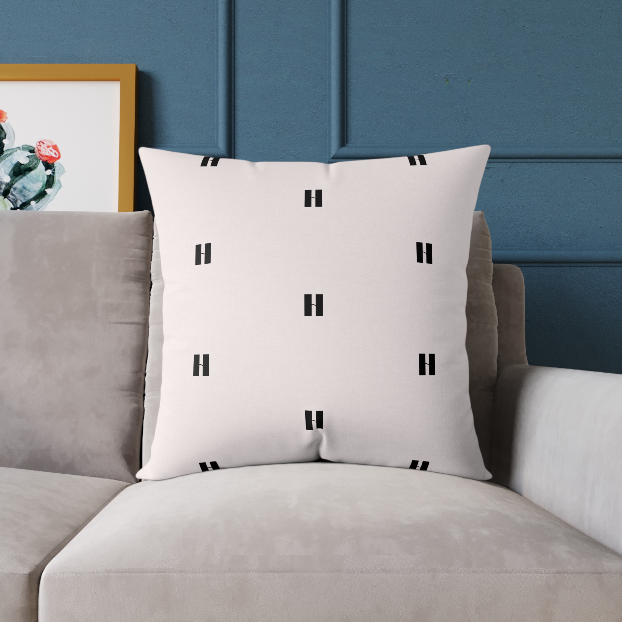 Vibrant 'Hopayola' Square Poly Canvas Pillow - Image 15